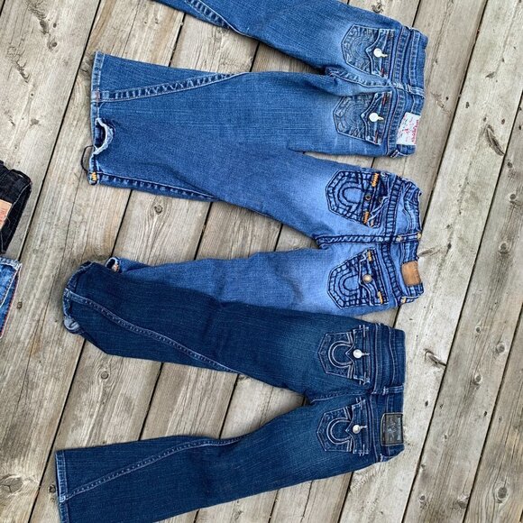 LOT OF 3 Vintage True Religion Jeans - Picture 3 of 7